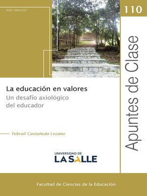 cover image of La educación en valores